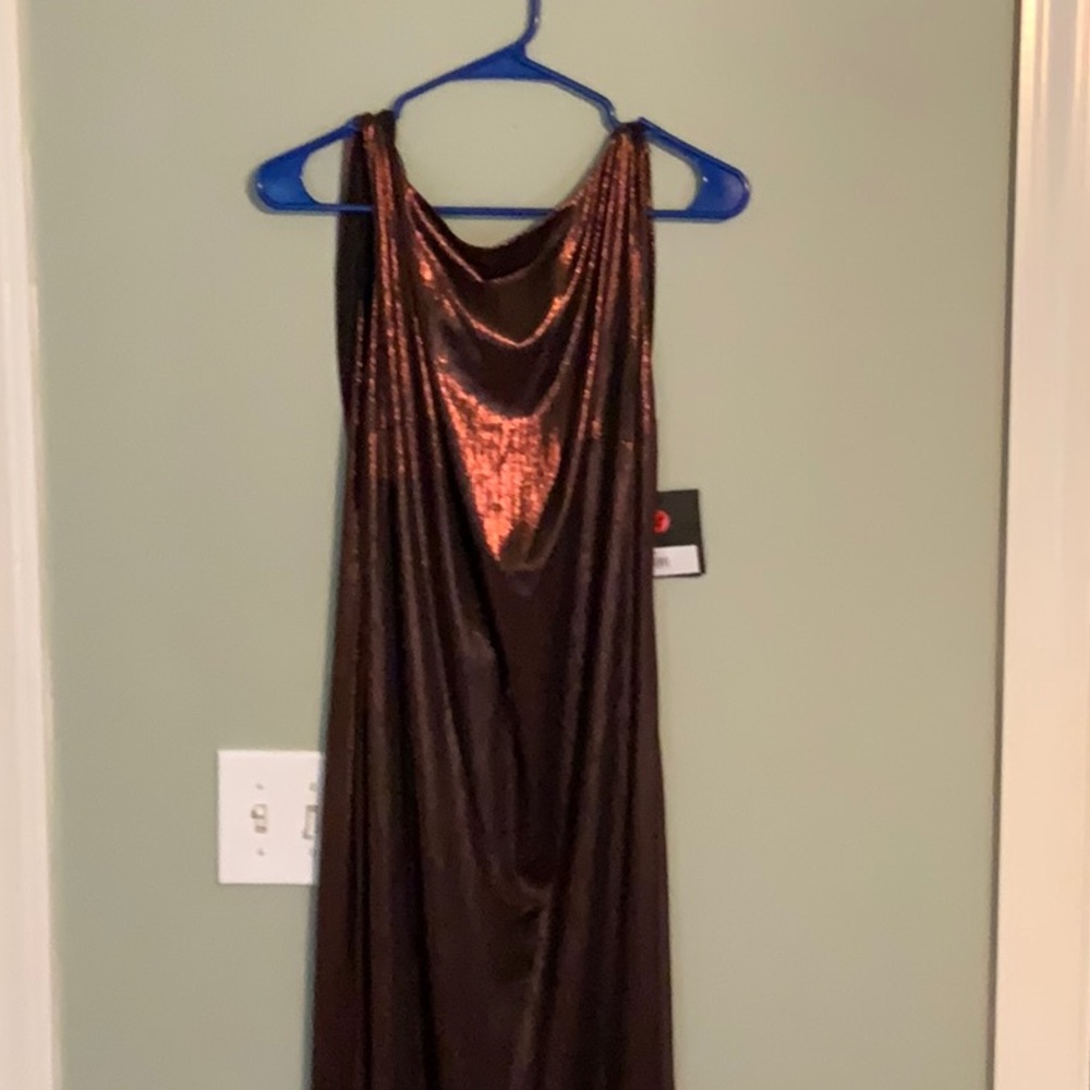 Shimmering Brown Dress